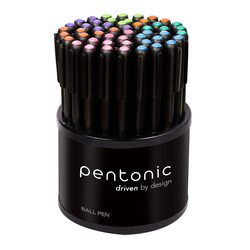 Pentonic Ball Pen Jar - 7 Colours